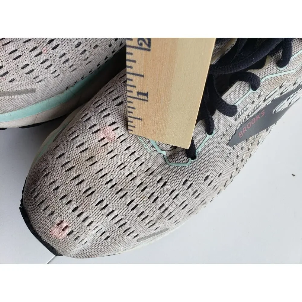 Brooks Glycerin GTS 19 Shoes Size 9.5 Womens Gray Running Marathon 1203441d074